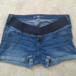 Old Navy Maternity Jean Shorts